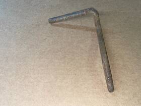 3748972 Gm Corvette Gas Pedal Rod Arm Original 58-59