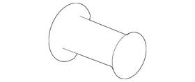 10386224 Gm Genuine Parts Brake Pedal Push Rod Clevis Pin