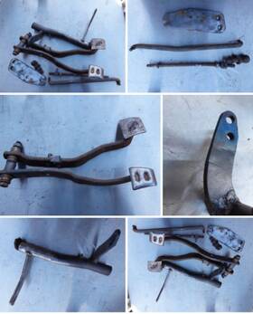 Mt3660v Gm 75 79 Chevy Nova Clutch And Brake Pedal Assembly