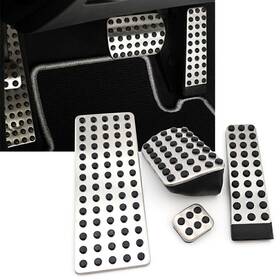 Goodcde 421114213078 Gas Brake Rest Pedal Pad Cover Kit For Mercedes-benz S E Sl Slk W124 Cl Clk G R