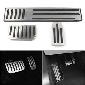 Goodpartscenterusa 550733519756 Accelerator Brake Foot Rest Pedal Pad Fit Tesla Model S 12-2018 And X 2016-2018 17