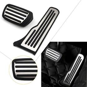 Goodyue 424124671418 New Car Foot Gas Brake Pedals Cover Kit For Chevrolet Camaro 2016-2018 2017 Us