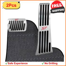 Hecotrax 735280952939 For Ford Explorer 2025 2024 2023 2022-2020 Aluminum Performance Pedals 2pcs St
