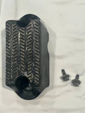 46991-sr3-000 Honda 92-95 Oem Used Dead Pedal Foot Rest Ek Eg Si Ex Civic With Hardware