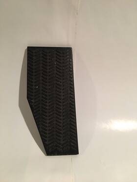 46992-s5a-013 Honda Genuine Ctr Ep3 Acura 02-06 Rsx Dead Pedal Foot Rest Plate