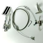 Hr0035 Pirate Mfg Aluminum Gas Pedal Stainless Braided Throttle Cable Firewall