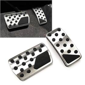 Hukyu 550738131502 Car Gas Brake Pedal Cover For Jeep Compass Liberty Patriot Fiat Freemont