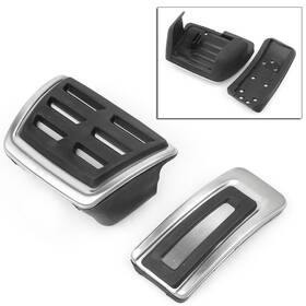 Hukyu 550738697527 Car Fuel Brake Pedal Cover For Vw Teramont Atlas 2017-2019