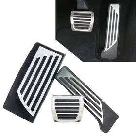 Hukyu 550742722383 Lhd Car Foot Rest Brake Gas Pedals Cover For Alfa Romeo Giulia 2016-2023