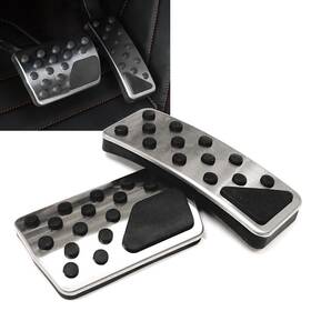 Hukyu 550742909913 Stainless Steel Car Brake Gas Pedals Cover For Jeep Grand Cherokee 2011-2021