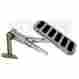 Hz-8854rc Cfr Performance Billet Aluminum 1955-66 Chevy Bel Air Impala Throttle Gas Pedal Chrome