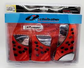2020003 Ichibahn Auto Styling And Performance Chrome Series Manual Pedals Red