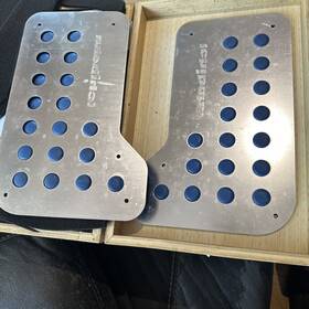 2220006 Ichibahn New Minor Marks Foot Plates Blue And Billett In Box
