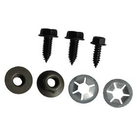 Inl13648 Inline Tube 1968-72 442 W-30 W-31 F-85 Cutlass Brake Pedal Hardware Bolts Nuts Washers Oem