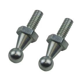 Inl15374 Inline Tube 1958-70 Gm Gas Accelerator Arm Pedal Pad Rubber / Metal Steel Core Studs Ball