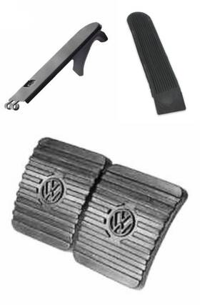 Isp Type 1 111721507fy 1976-1979 Vw Beetle And Super Pedal Pad Kit