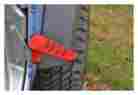 J0041290 Steinjager Foot Rest Pegs Kit Metal Design-red Baron Wrangler Jk