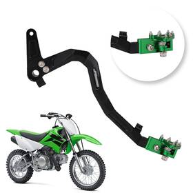 13190214 Jfg Racing Aluminum Rear Brake Foot Lever Folding Pedal For Klx110 Klx110l Green
