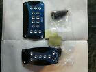 Jm-8512bl Pilot Motorsports Pcs Set Blue Brake Gas Racing Pedal Pads