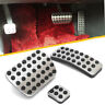 Jvg1768564 Matcc Stainless Foot Gas Brake Pedal Pads Covers For Mercedes