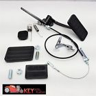 K8501bk K8600bk K6092 K6054bk K8500bk K86 Key Rod Kustom Large Black Aluminum Throttle Pedal Rubber Pad
