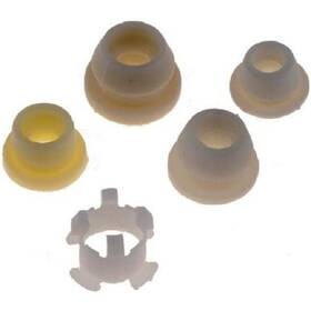 Alx-pau-mm-14041-cl360a57 Karparts360 For Ford F-150 1999-2004 Pedal And Shift Linkage Bushing Nylon Plastic White