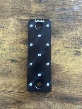 Kartboy 709345361011 Black Dead Pedal Cover