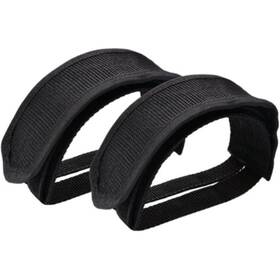 Kryoflare 726899218059 2pcs Bike Pedal Straps Black Beam Foot Heavy Universal Fit