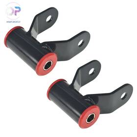 Lablt Om187191oc For Dodge Ram 1500 2002-2008 2wd 2 Inch Drop Rear Lowering Shackles Leveling Kit
