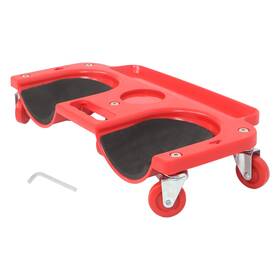 Law324216 Labwork Rolling Knee Pad Abs High Impact Frame Creeper For Garage