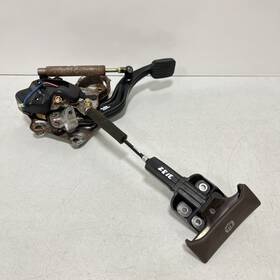 46209-50010 Lexus Ls400 1990 - 1992 Emergency Parking Brake Pedal With Cable Handle Brown Oem