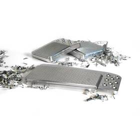 Bag-6202 Lokar Goolsby Machined Throttle Pedal Pad With Grip Tape