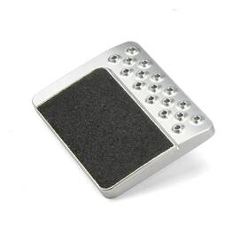 Bag-6204 Lokar Goolsby Machined Brake Pedal Pad With Grip Tape