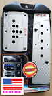 M3 Merchant Racing Universal Pc Race Pedal Set Automatic Long Gas Sandblasted