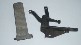 40b-217a Mack Vintage Semi Truck Gas Pedal Accelerator Aluminum Original Usa