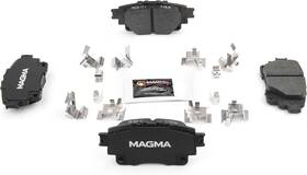 Pmd2183c Magma Fire Born Braking Ceramic Brake Pads Rear
