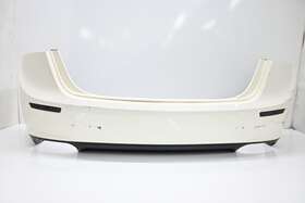 670025485 Maserati 14-17 Ghibli Quatt Rear Bumper Cover Molding Trim White Oem