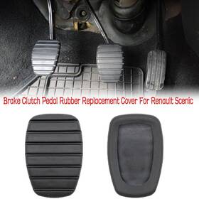 Ys-099 Maxhanest 2pcs Brake Clutch Pedal Rubber Replacement Pads Cover For Renault Scenic 1996-08