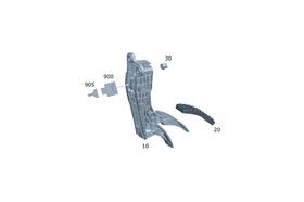 164-300-00-04-64 Mercedes-benz Genuine Accelerator Pedal