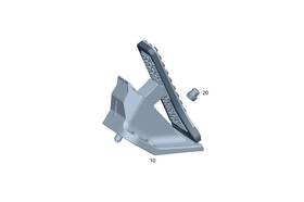 223-300-01-00 Mercedes-benz Genuine Accelerator Pedal Module