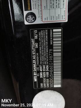 546.mb1b14 Mercedes-benz Pedal Brake/clutch Oem 2014 C350 222 300 11 00