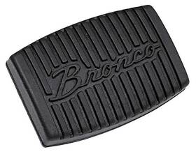 Midland Automotive Products Tr2457a 1966-89 Bronco Manual Transmission Clutch Or Brake Pedal Pad Inch Script
