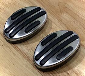6860689-02 Mini Cooper 2002-2025 Genuine Oe Aluminum Clutch And Brake Pedal Pad Set 6860689