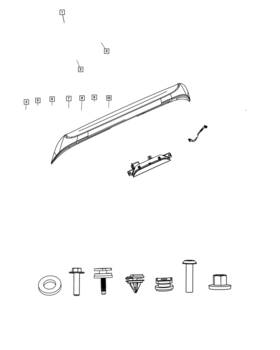 05182684aa Mopar Genuine Plastic Rivet 5182684aa
