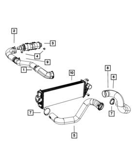 52014497ab Mopar Genuine Resonator - Bracket