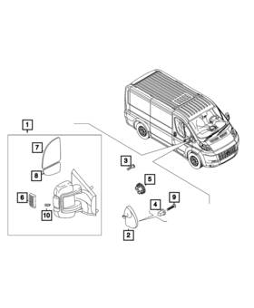 68094674aa Mopar Genuine Bushing