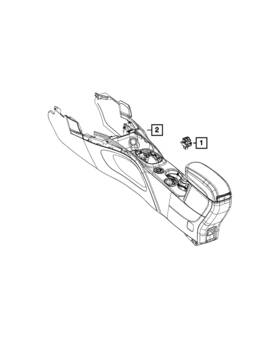 6ap11u00aa Mopar Genuine Brake - Switch