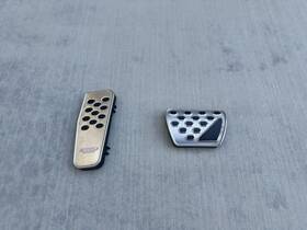 82215335ac Mopar 2018-2024 Jeep Wrangler Jl And Gladiator Stainless Steel Pedal Kit Oem