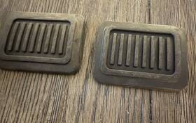 Vppr1 Mopar Dodge Ram Truck 82-93 Fits Cummins Turbo Diesel Oem Clutch Brake Pedal Pad Set