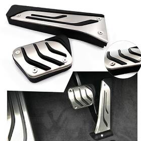 Motohij 536123469771 Car Foot Gas Brake Pedals Cover Kit For Bmw 1/2/3/4/5/6/7/8 Series